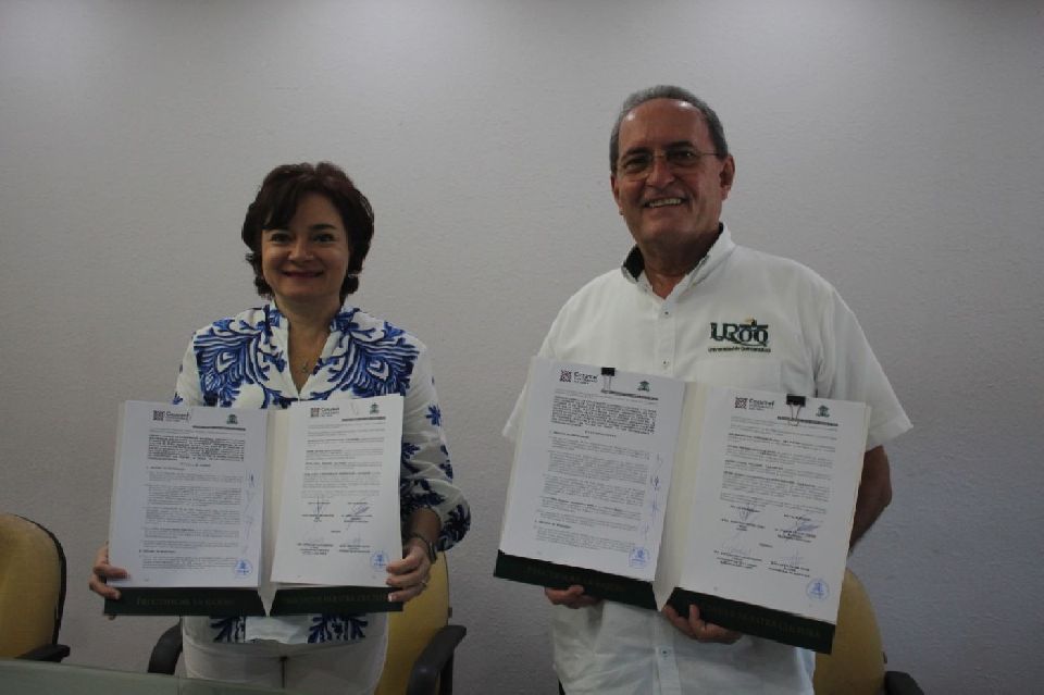 Signan convenio general de colaboración Ayuntamiento de Cozumel y UQRoo