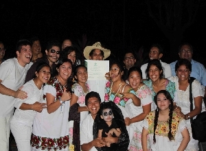 Un año más de tradición en la Unidad Académica Playa del Carmen