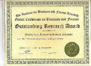 Reconocimiento internacional de excelencia a investigación del Dr. Francisco J. Güemez Ricalde