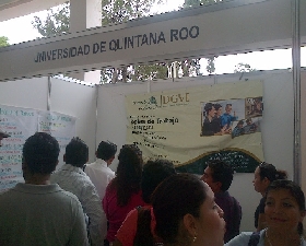 Participa UQROO en Feria Estatal del Empleo