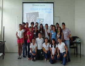 Promotores de la Salud, imparten taller en la UA Playa del Carmen
