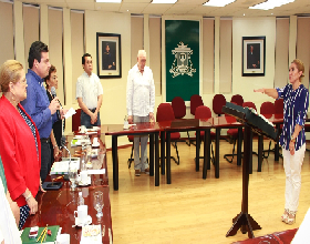 La Honorable Junta Directiva de la UQROO nombró a la M.C. Erika Leticia  Alonso Flores, coordinadora de la Unidad Académica Playa del Carmen