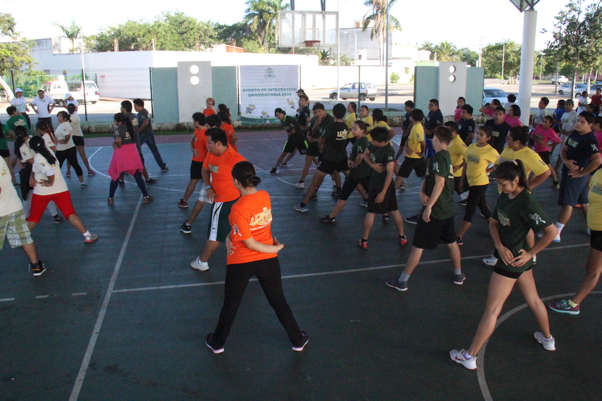 Deporte y recreación; presentes en evento de integración de la UA Cozumel