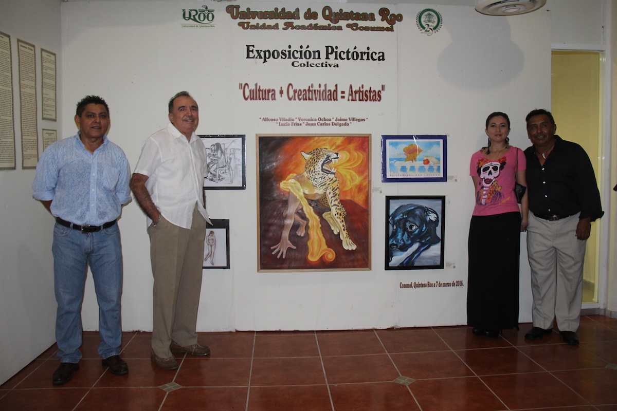 Exposición colectiva en la Biblioteca Sara María Rivero