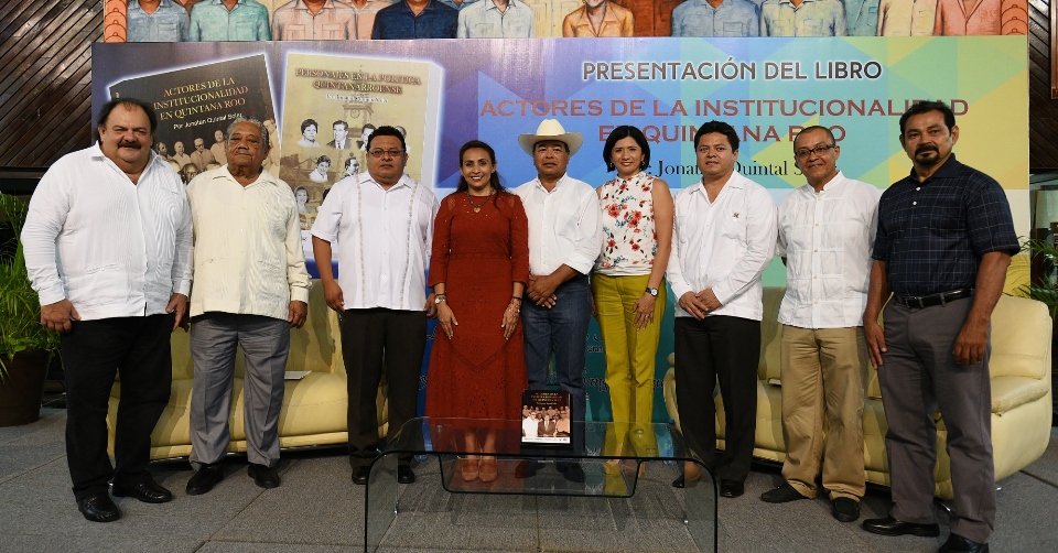 Presentan el libro Actores de la Institucionalidad en Quintana Roo