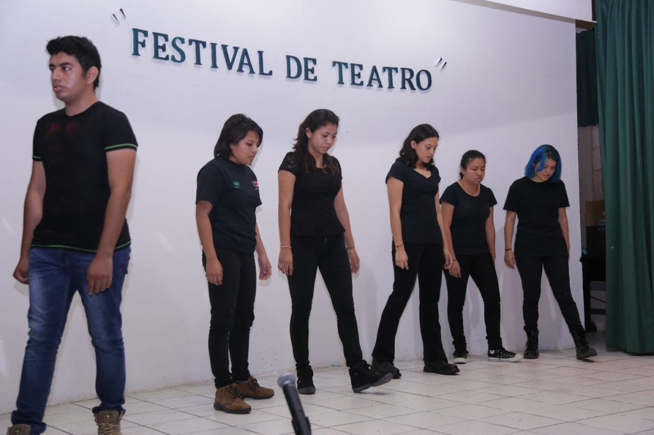 Clausura  de la actividades  de Teatro Universitario, Unidad Académica Chetumal