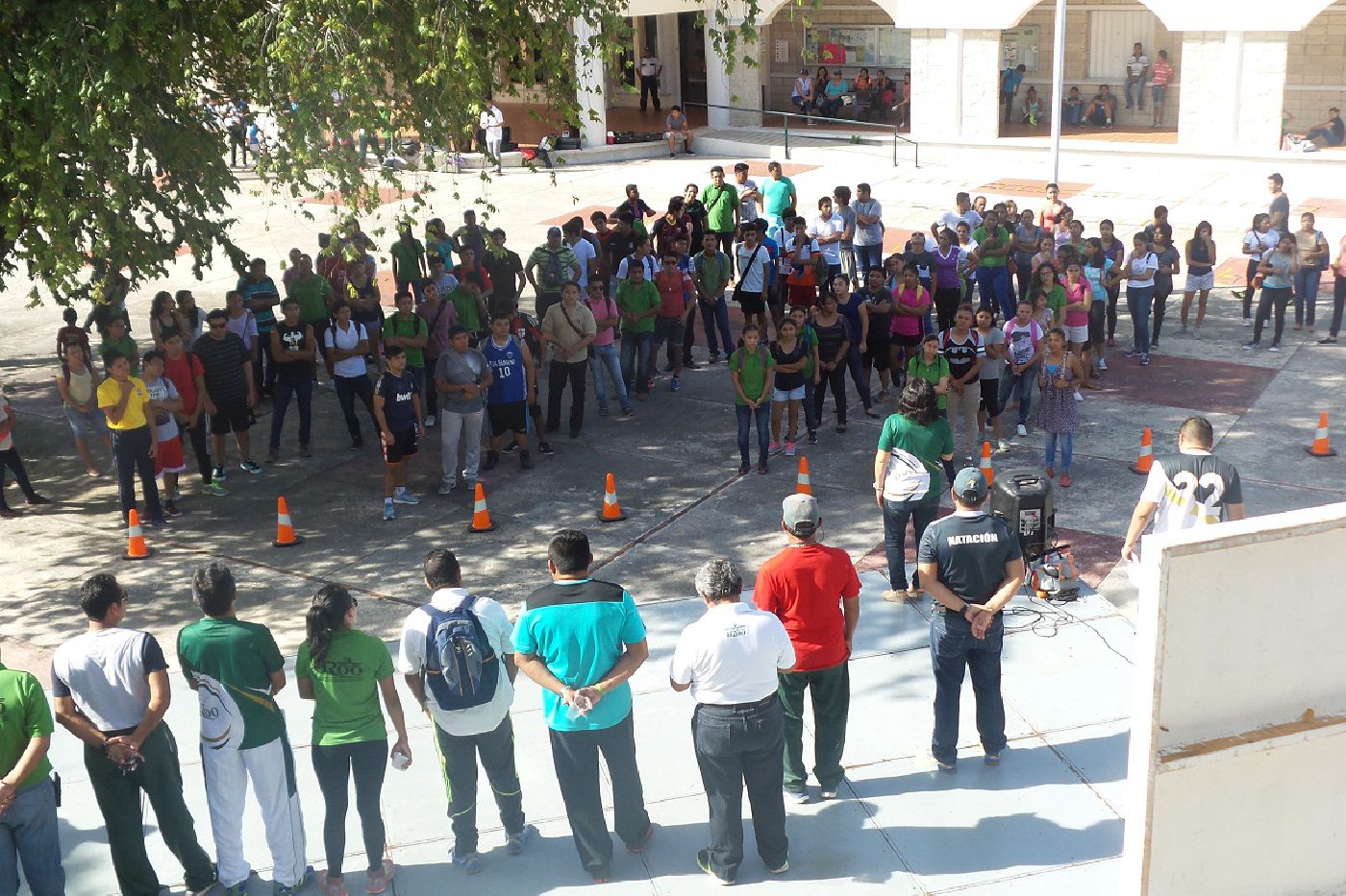 Presentación de las actividades deportivas en la Unidad Académica Chetumal