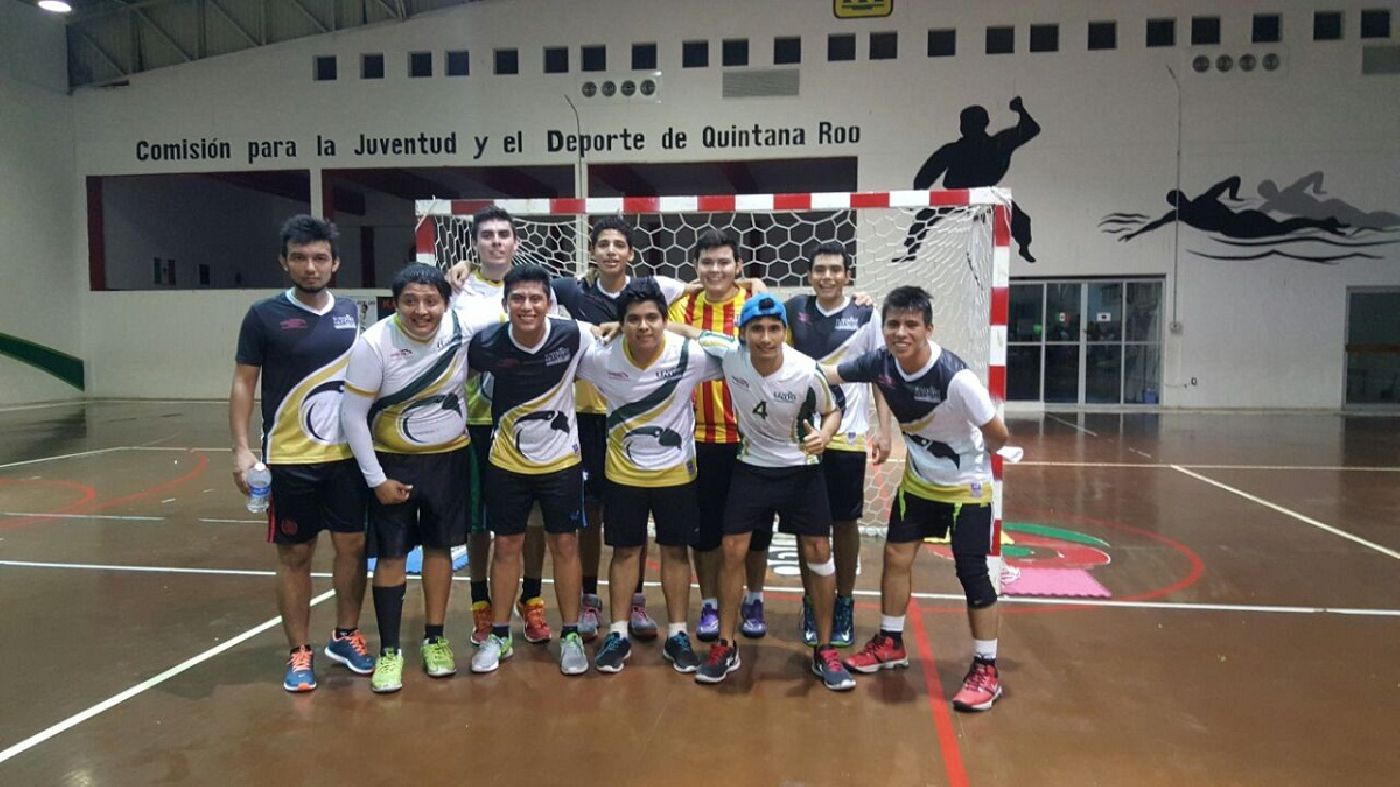    Quetzales de la UQRoo gana el  campeonato libre de handball en Chetumal   