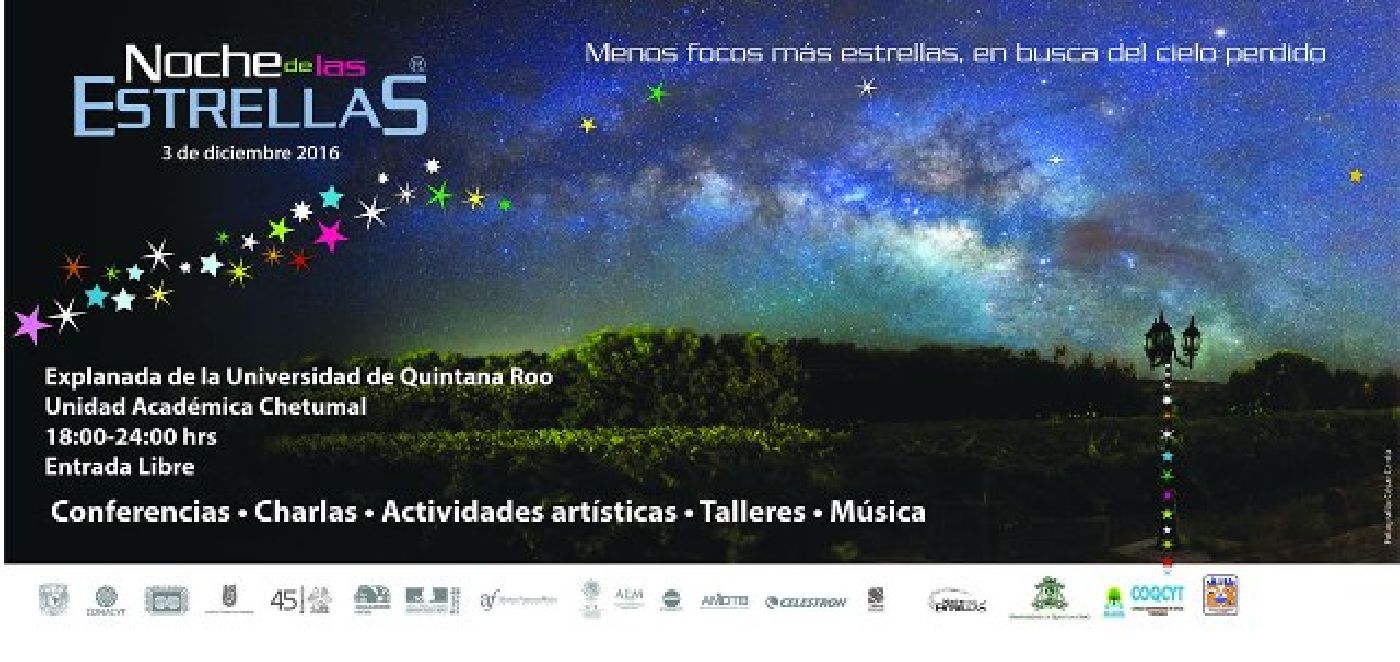 Universidad de Quintana Roo será sede de la Noche de las Estrellas