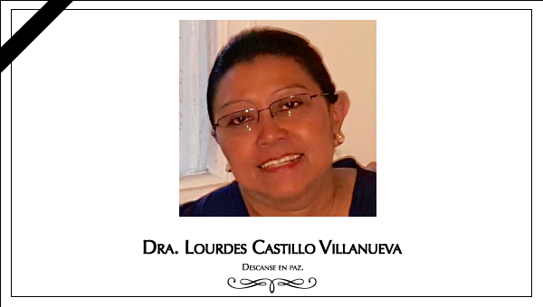 Emotivo homenaje a la Dra. Lourdes Castillo Villanueva