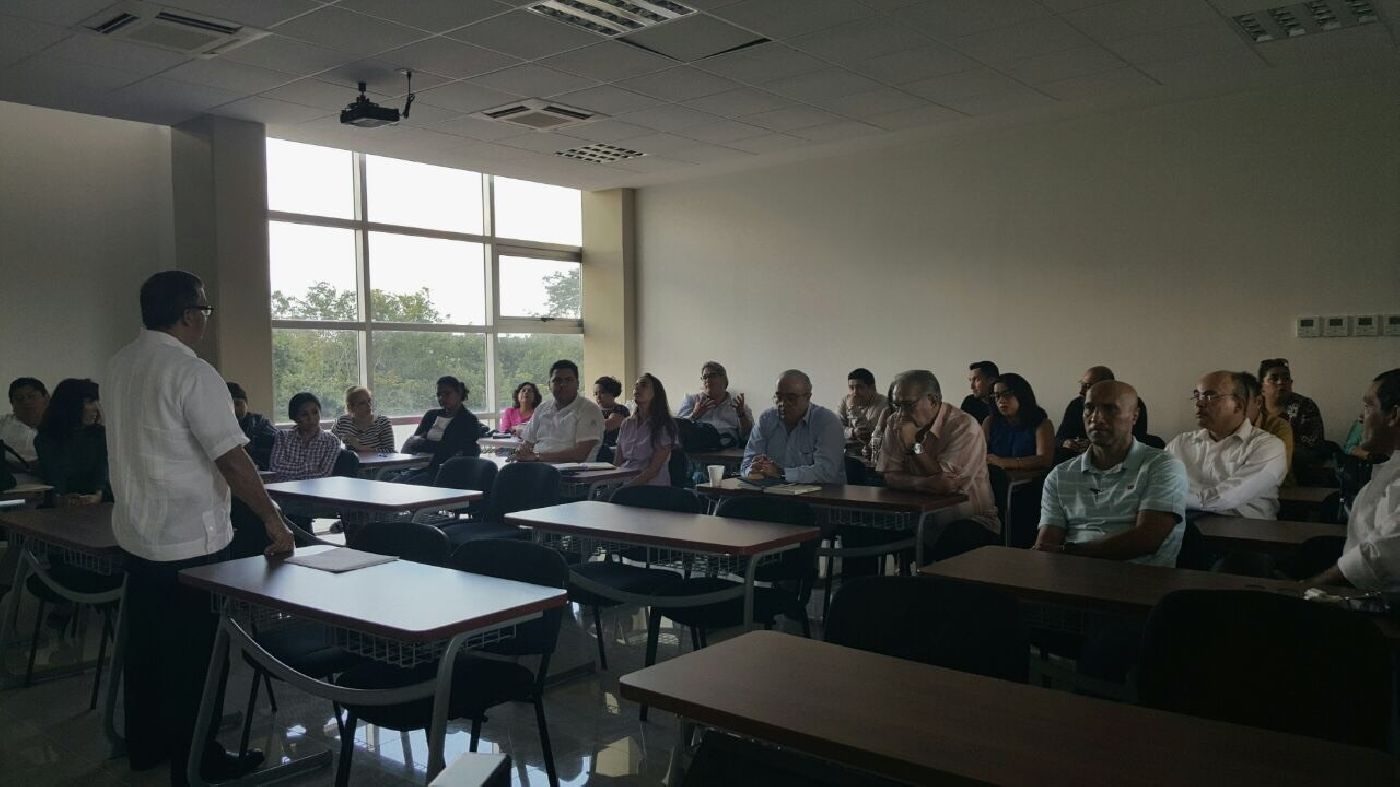 Bienvenida a docentes de la UQRoo en la Unidad Académica de Cancún