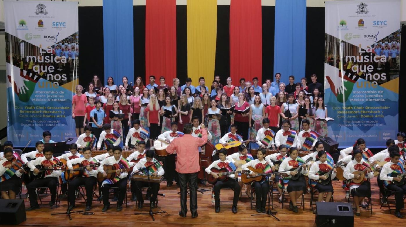 Exitosa presentación de “La música que nos une: Intercambio de coros juveniles México- Alemania”