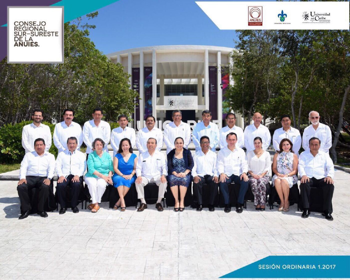 La Universidad de Quintana Roo presente en la Primera sesión Ordinaria 2017 del Consejo regional Sur Sureste de la ANUIES