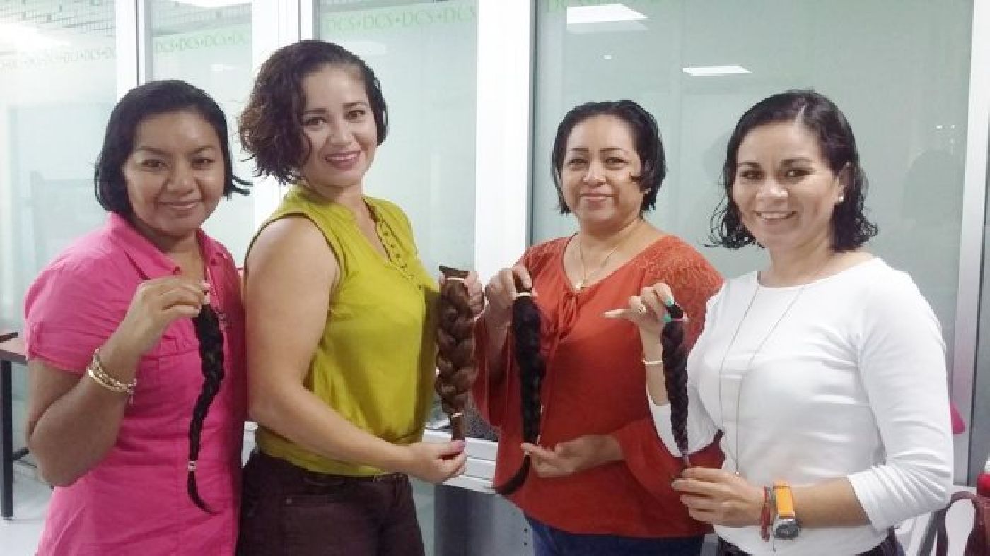 Promueven universitarios donación de  cabello para la elaboración de pelucas