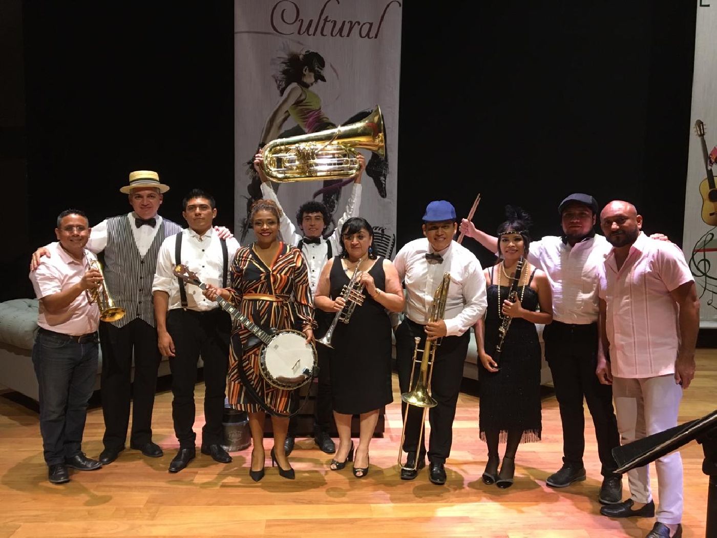 Calle 59 Dixie Band, cierra el Ciclo de Jazz y Cine en UQRoo