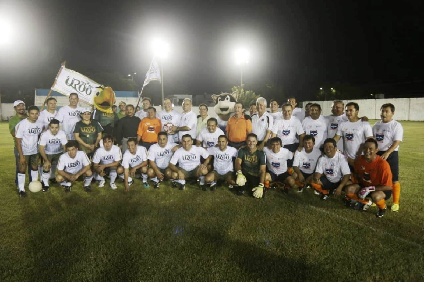 Convivencia deportiva entre egresados de la  UQRoo y el Instituto Tecnológico de Chetumal