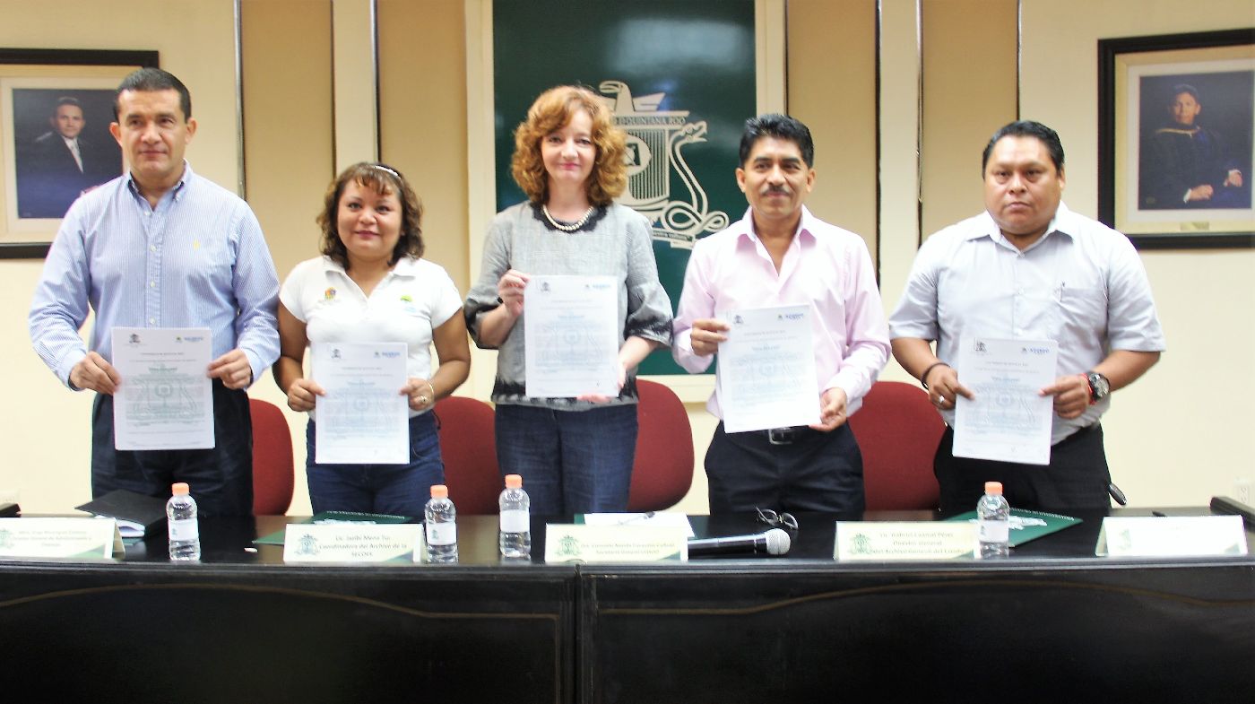 La Universidad de Quintana Roo cuenta con el Sistema Institucional de Archivos 