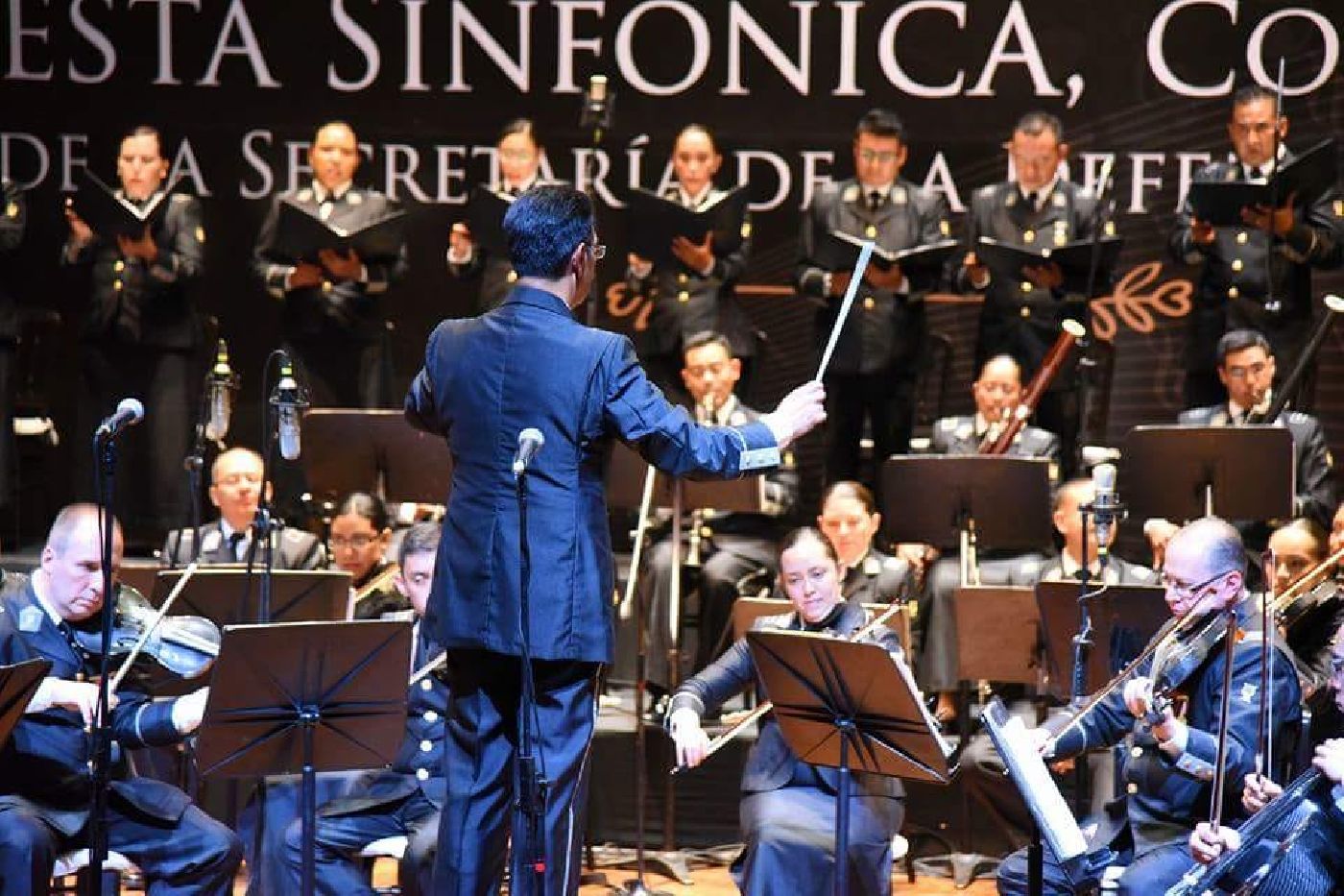 En la UQRoo, Gala de Opera de la Orquesta Sinfónica y Coro de Concierto de la Sedena