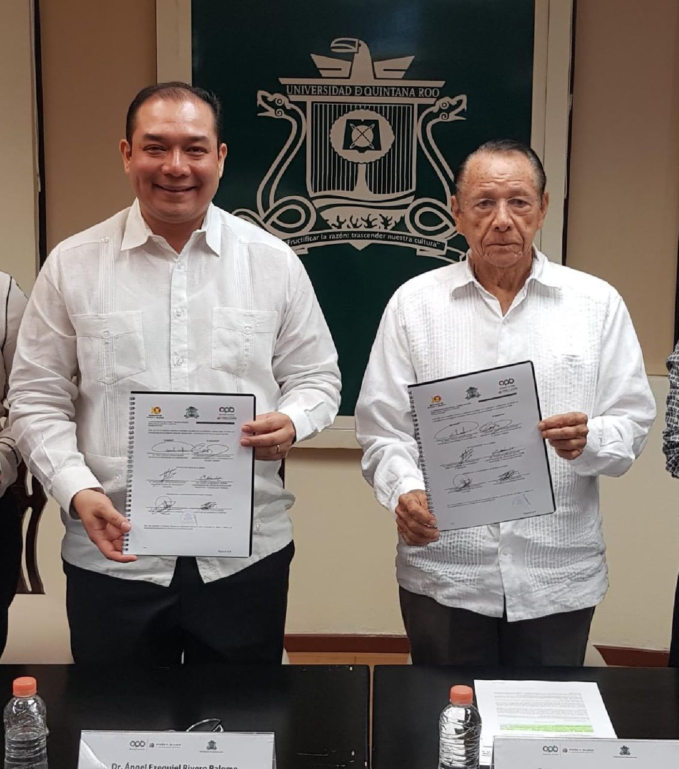 Firma UQRoo convenio de colaboración  con el Ayuntamiento de Othón P. Blanco