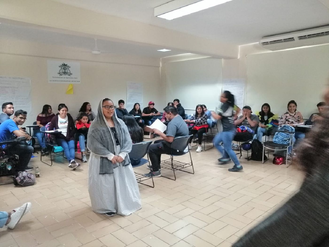 Imparten Taller de Derechos Sexuales  y Reproductivos en la UA Cozumel