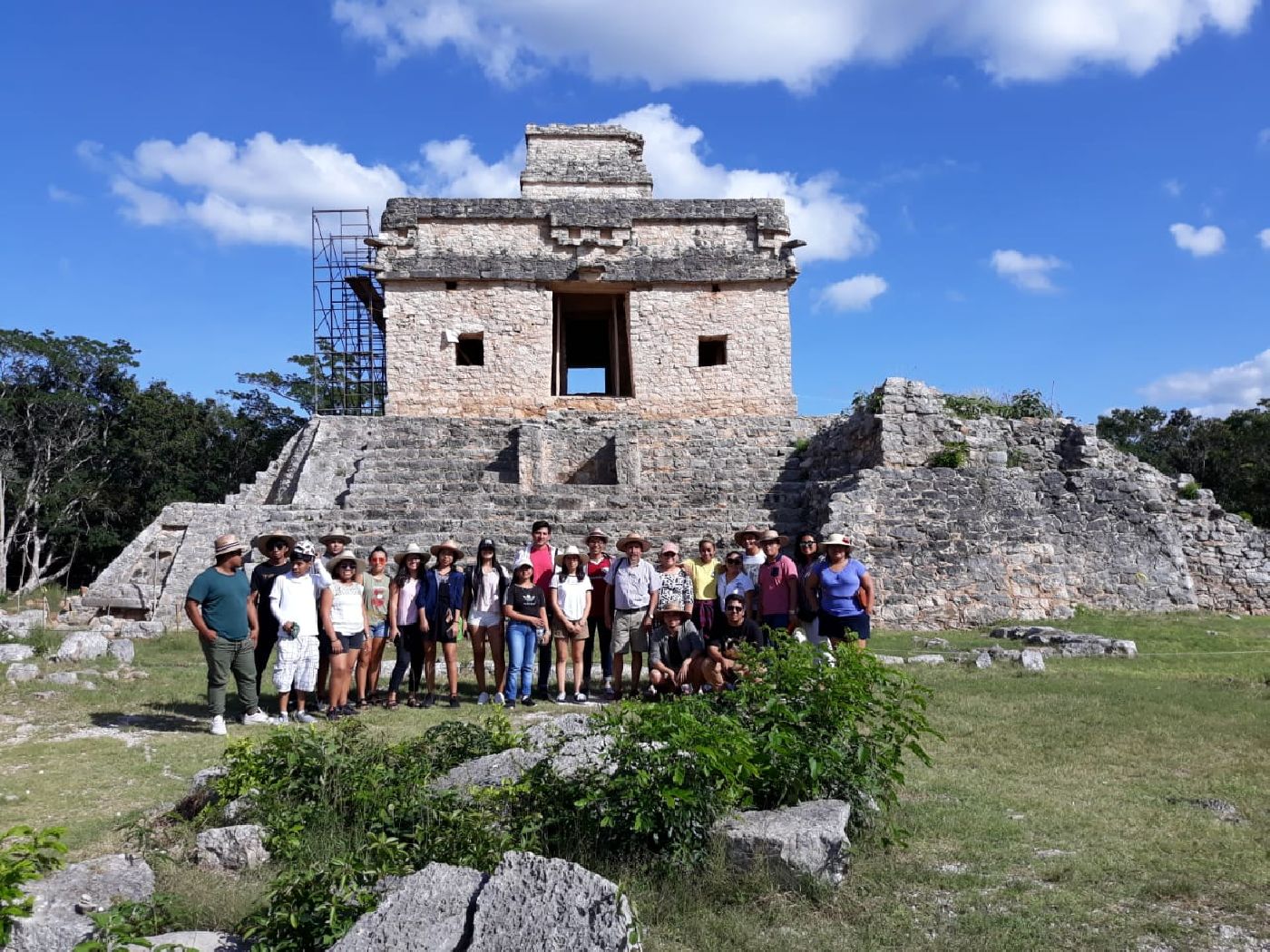 Estudiantes de Antropología recorrieron la Península de Yucatán