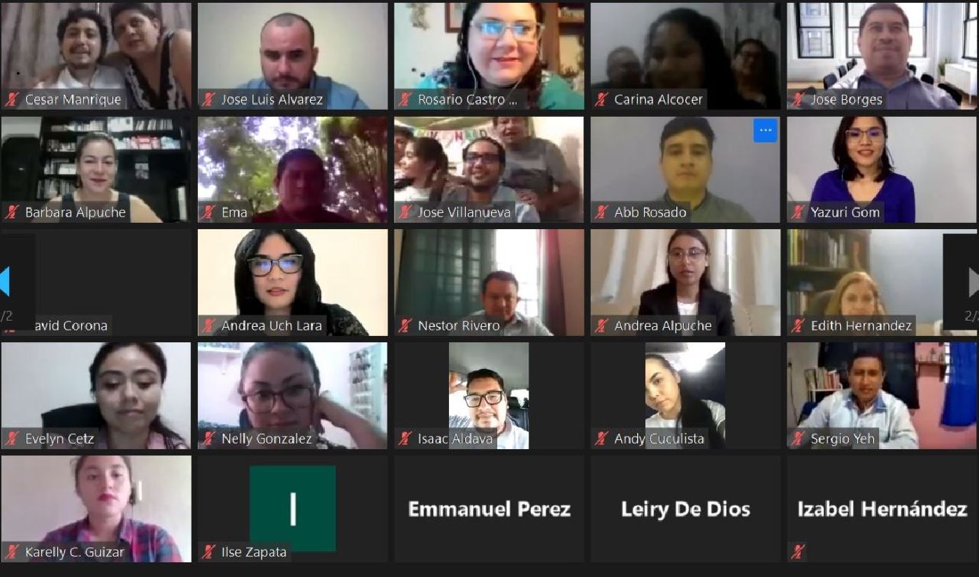 Ceremonia virtual de entrega de constancias  del Diplomado en Traducción Inglés-Español