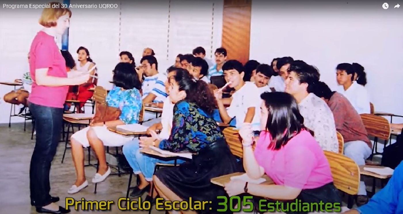 Conmemoración del 30 aniversario  del Primer Ciclo Escolar UQRoo