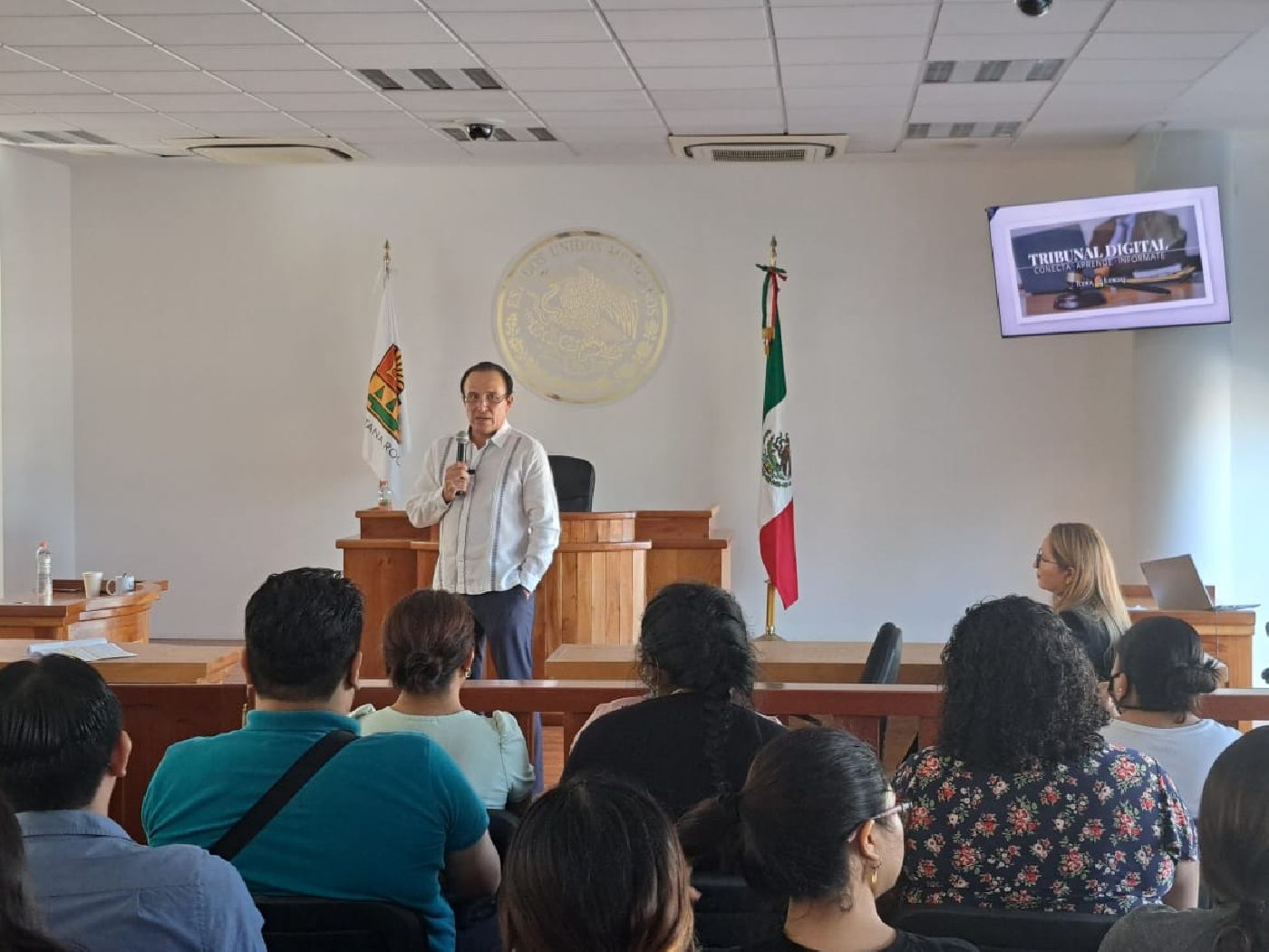 Explican históricamente el Poder Judicial de Quintana Roo