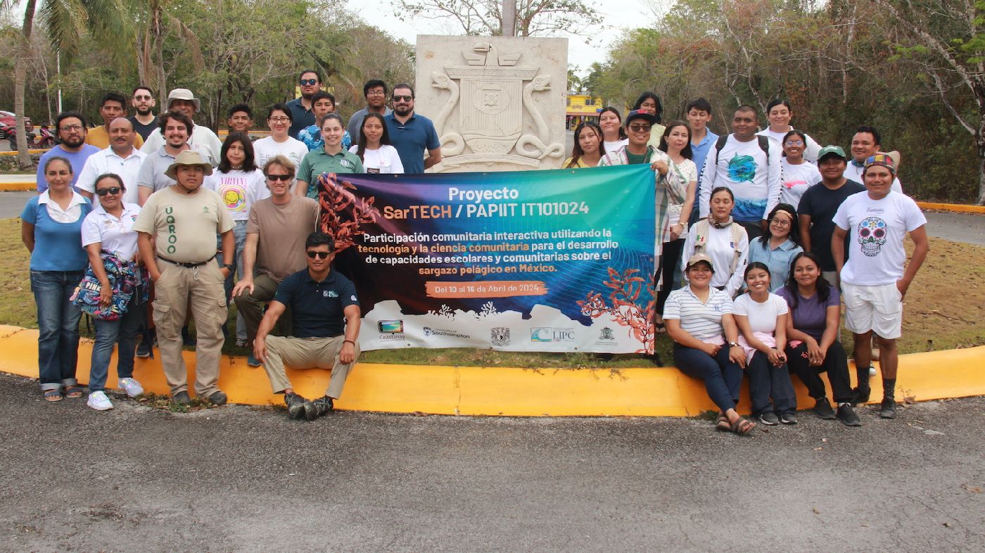 Ciencia Ciudadana, acciones para monitorear el sargazo pelágico en Quintana Roo
