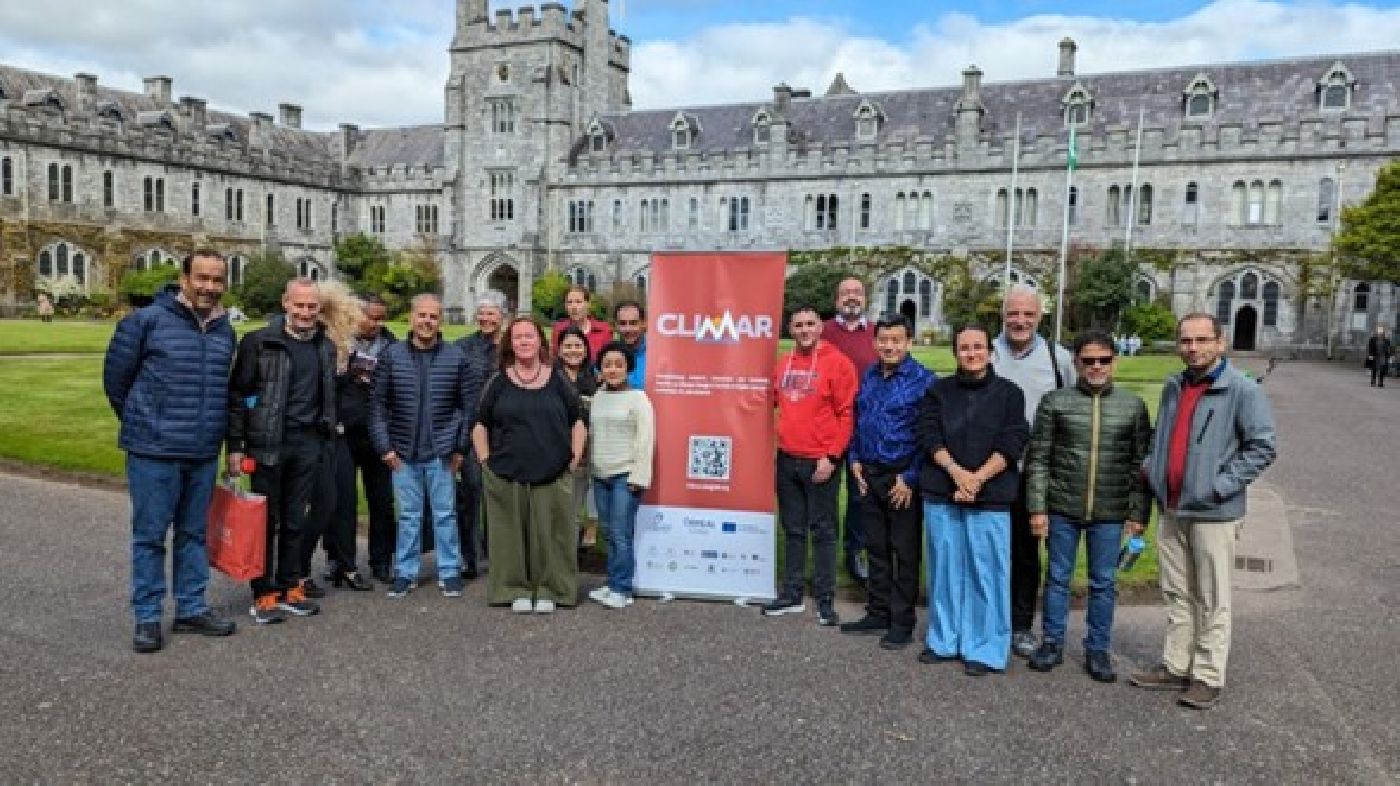 UQRoo presente en Universidad de Irlanda por capacitación sobre proyecto CLIMAR 