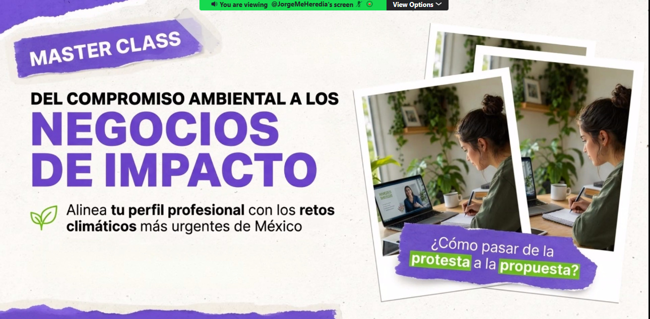 Impulsan el emprendimiento socioambiental entre universitarios de la UQRoo