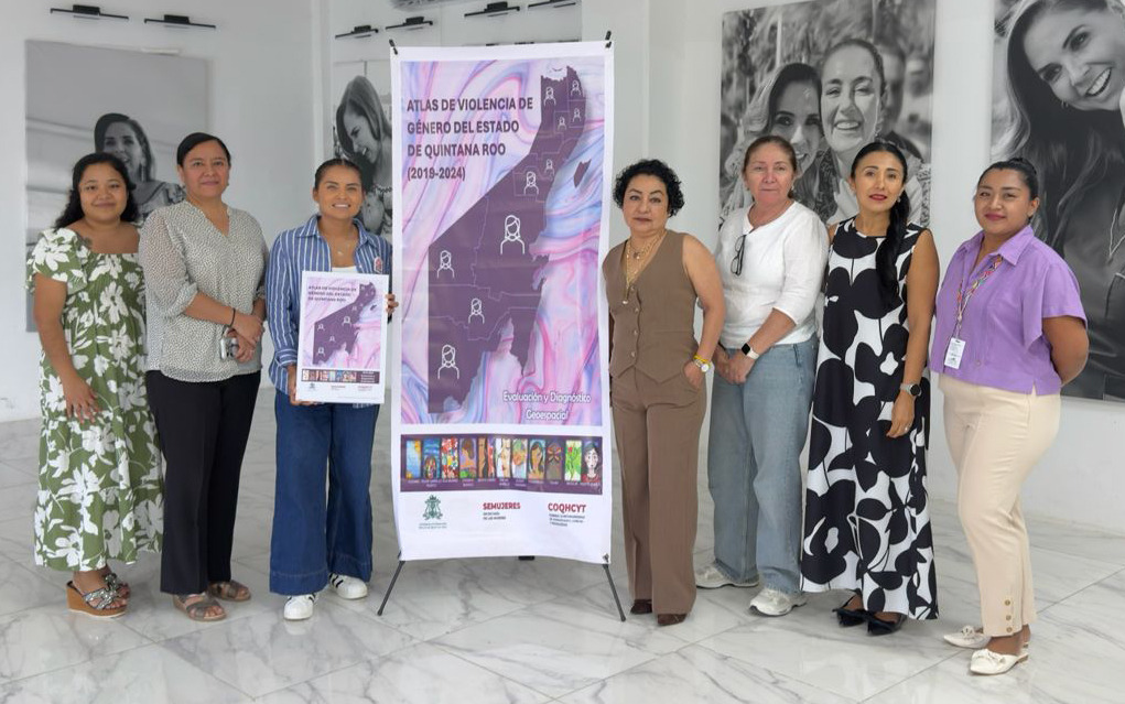 Identifican vida precaria y acelerado crecimiento urbano como factores de violencia contra mujeres en Bacalar - Presentan Atlas de Violencia de Género 2019-2024