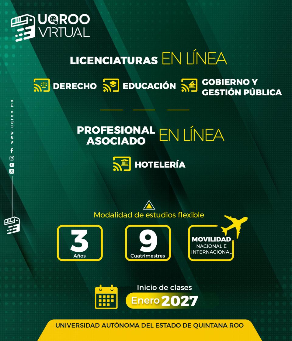 UQRoo abre convocatoria de admisión 2027 en modalidad no escolarizada - galería 1