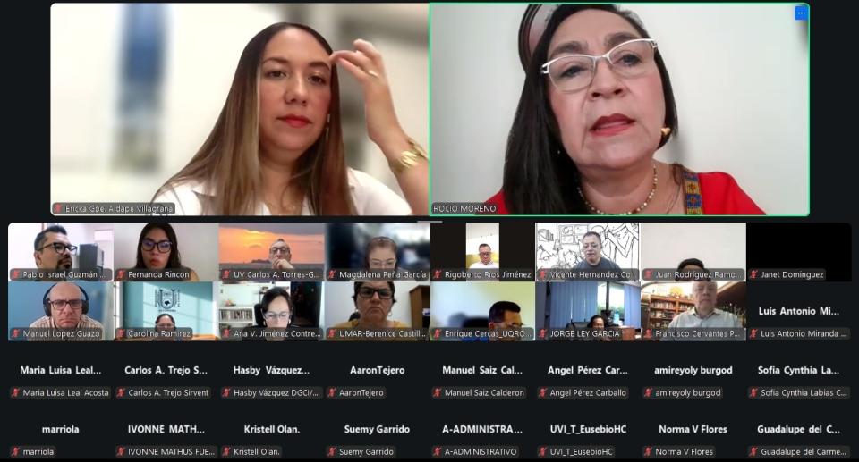 Realizan foro virtual “Buenas prácticas en la aplicación de la Inteligencia Artificial para la Mejora de Procesos Institucionales” - galería 4