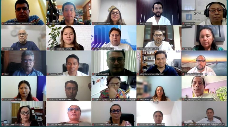 Realizan foro virtual “Buenas prácticas en la aplicación de la Inteligencia Artificial para la Mejora de Procesos Institucionales” - galería 5