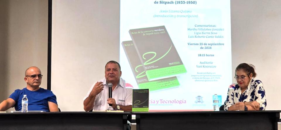 Con la presentación de la obra del Dr. Jesús Lizama Quijano, concluyó la XV Semana de Antropología - galería 2