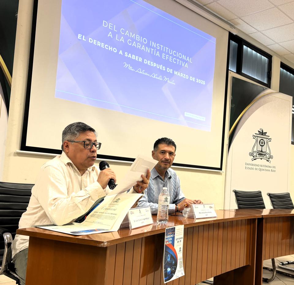Fortalece UQRoo el debate sobre transparencia y acceso a la información - galería 2