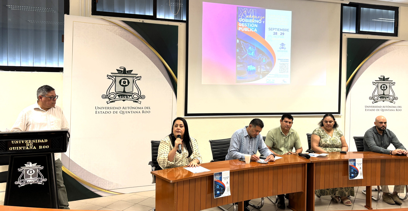 Fortalece UQRoo el debate sobre transparencia y acceso a la información - En XVII Congreso de Gobierno y Gestión Pública