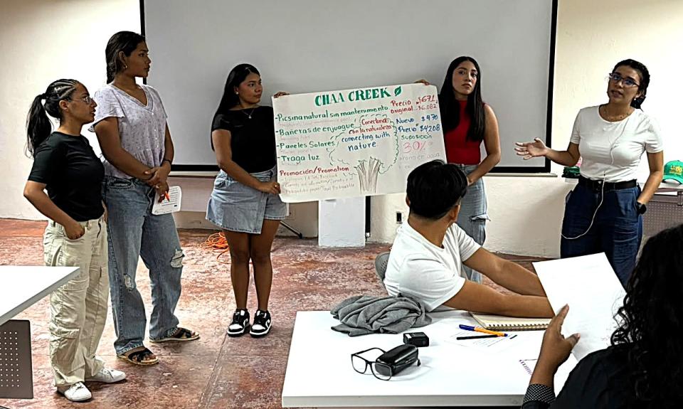 Invitan al alumnado de UQRoo y de la Universidad de Belice a desarrollar empresas verdes - galería 9