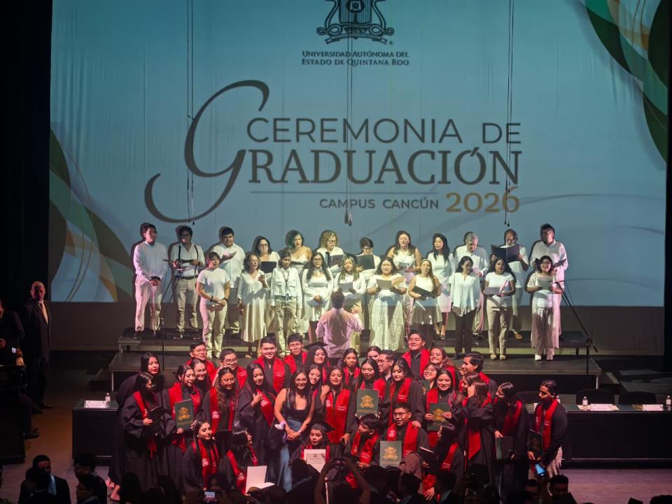 UQRoo celebra la graduación de 268 egresadas y egresados en Campus Cancún - galería 1