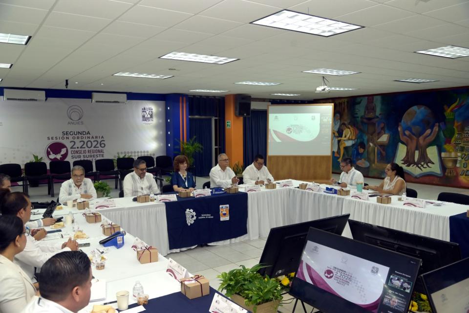 UQRoo fortalece colaboración regional durante la Segunda Sesión Ordinaria del Consejo Regional Sur-Sureste de la ANUIES - galería 11