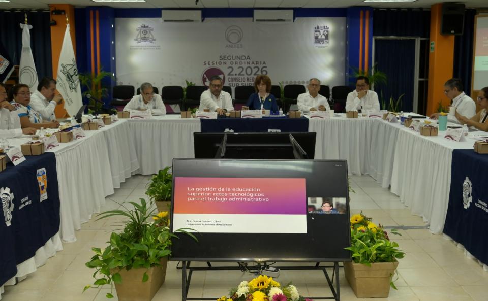 UQRoo fortalece colaboración regional durante la Segunda Sesión Ordinaria del Consejo Regional Sur-Sureste de la ANUIES - galería 18