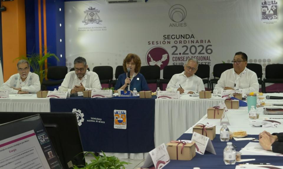 UQRoo fortalece colaboración regional durante la Segunda Sesión Ordinaria del Consejo Regional Sur-Sureste de la ANUIES - galería 22
