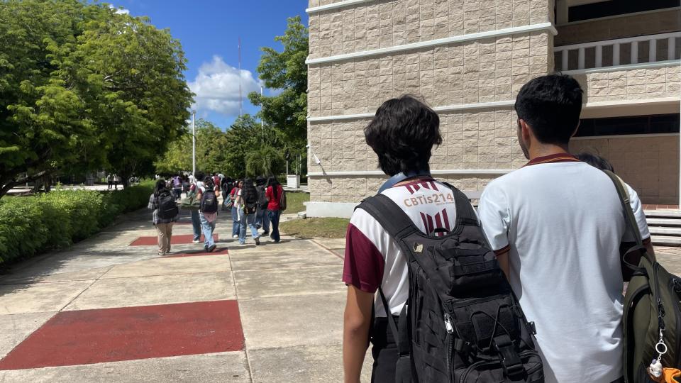 Campus Chetumal Bahía recibió visita de 610 alumnos de bachillerato - galería 4