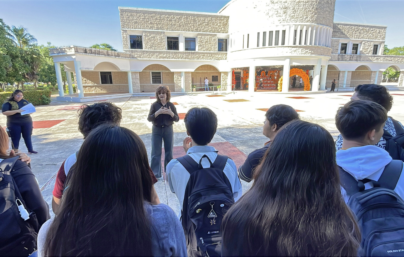 Campus Chetumal Bahía recibió visita de 610 alumnos de bachillerato - A través del programa UQRoo Puertas Abiertas
