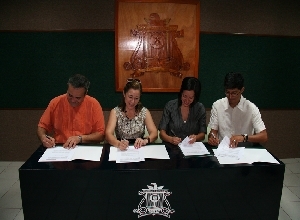 UACozumel firma convenio con coordinadora de Organizaciones de la Sociedad Civil